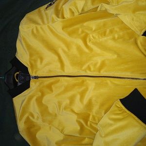 Mens Guess Velvet Bomber Jacket